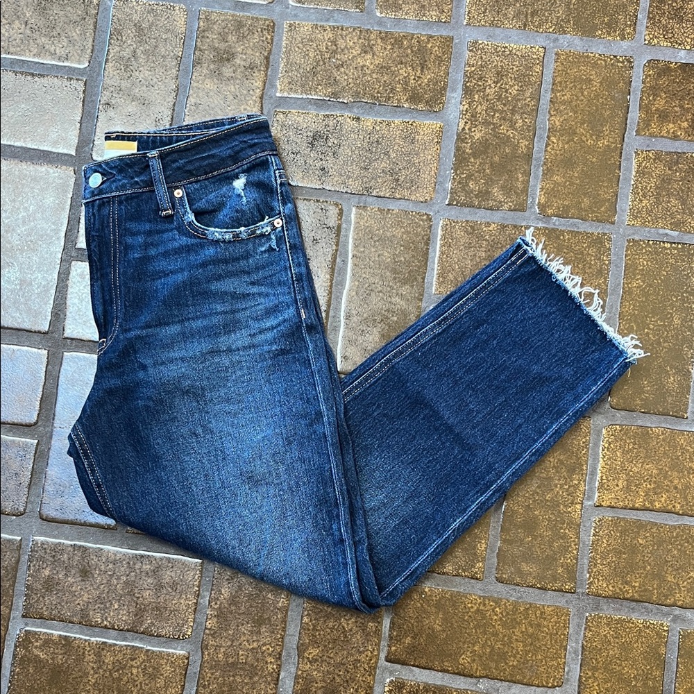 Goldie Blues High Rise Original Fit Cheeky Taper Ankle Jean